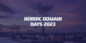 Nordic Domain Days