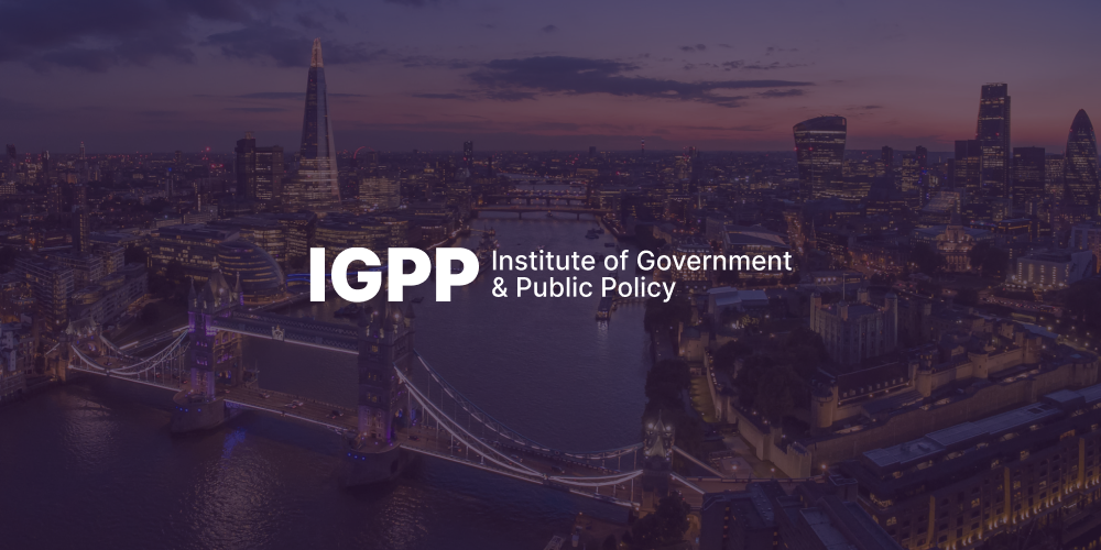 The Institute of Government and Public Policy 2023