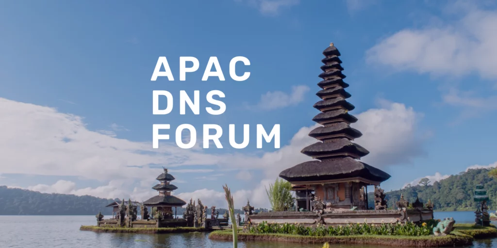 it.com Domains at APAC DNS Forum in Bali