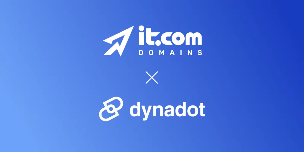 it.com Domains Partners with Dynadot to Build Effective Digital Identities for the IT Sector