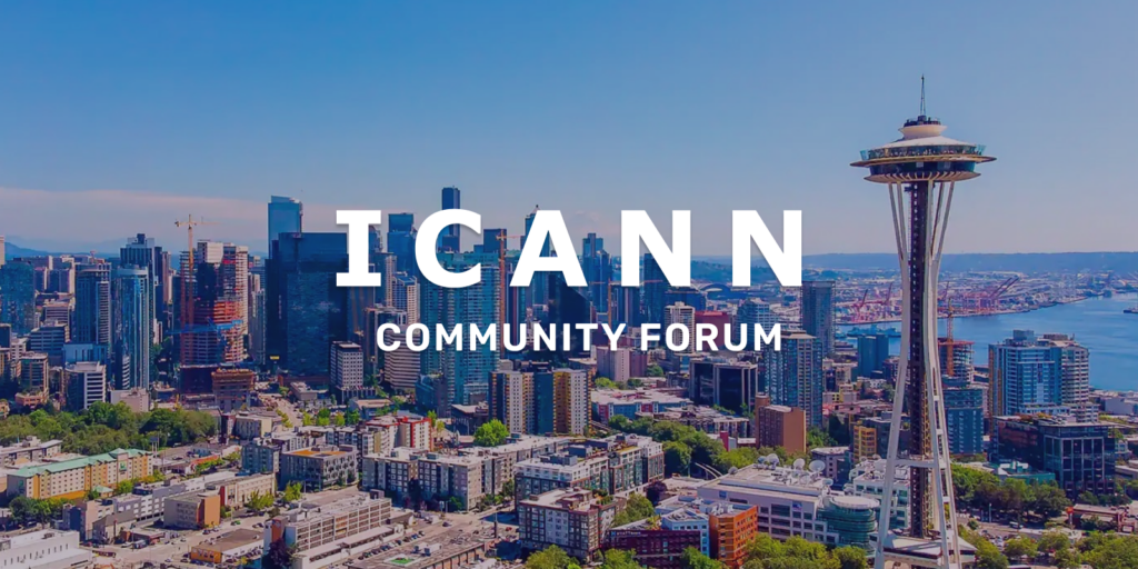 it.com Domains at ICANN82 Community Forum in Seattle