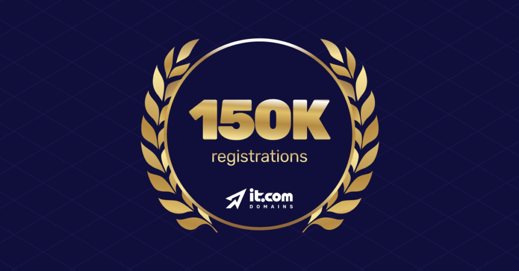 it.com Domains Surpasses 150,000 Registrations, Driven by Accelerating Global Demand